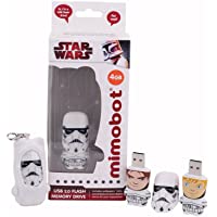 Mimoco 4GB Star Wars Stormtrooper - Memoria USB (4 GB- USB 2.0- Tapa- Negro- Color Blanco- Ampolla- 1 Pieza(s))